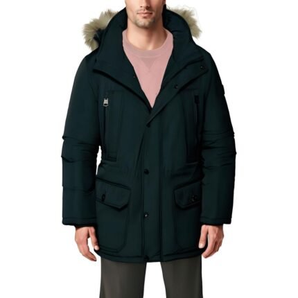 Calvin Klein Mens Insulated  Parka Coat
